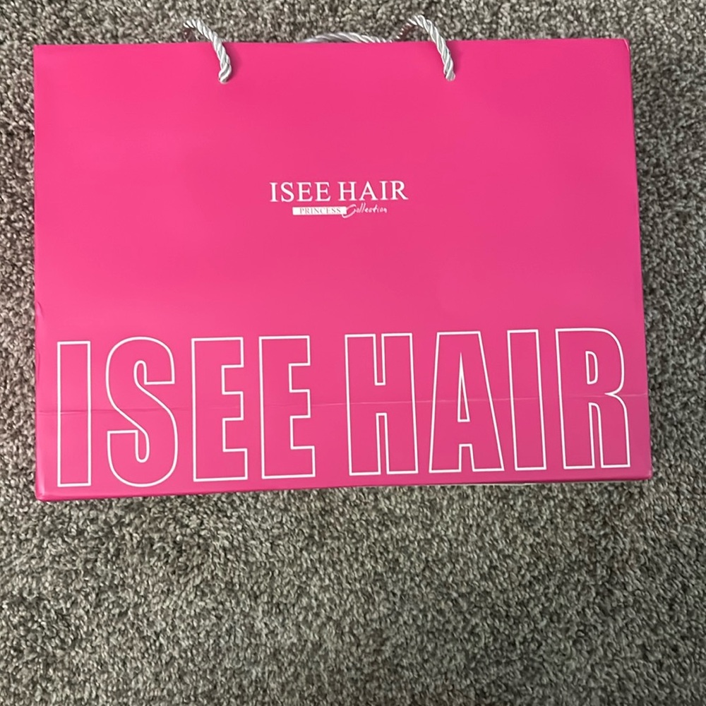 This is a brand new Wig from ISEE Hair it is a HD lace wig so no glue required